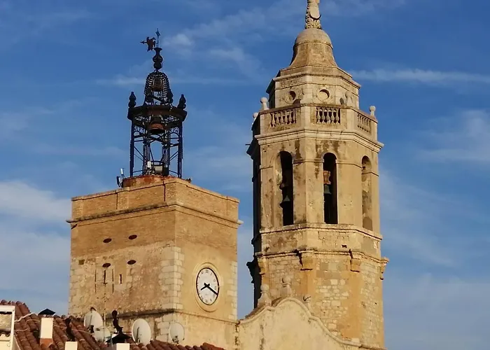 Atico Con Fantasticas Vistas Al Mar Y La Iglesia * Sitges