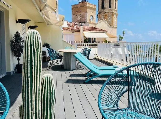 Appartement Atico Con Fantasticas Vistas Al Mar Y La Iglesia Sitges