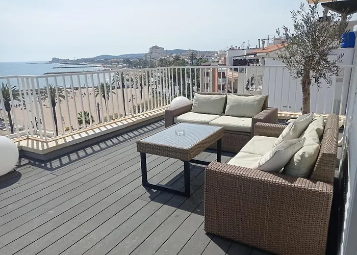 Appartement Atico Con Fantasticas Vistas Al Mar Y La Iglesia Sitges